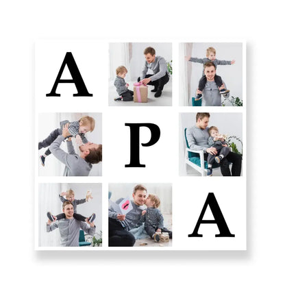 Vászonkép Apák napjára - 6 képes