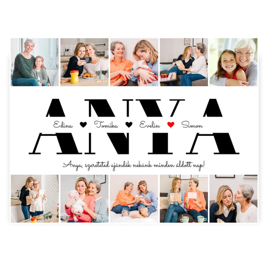 ANYA nevekkel és 10 saját fotóval