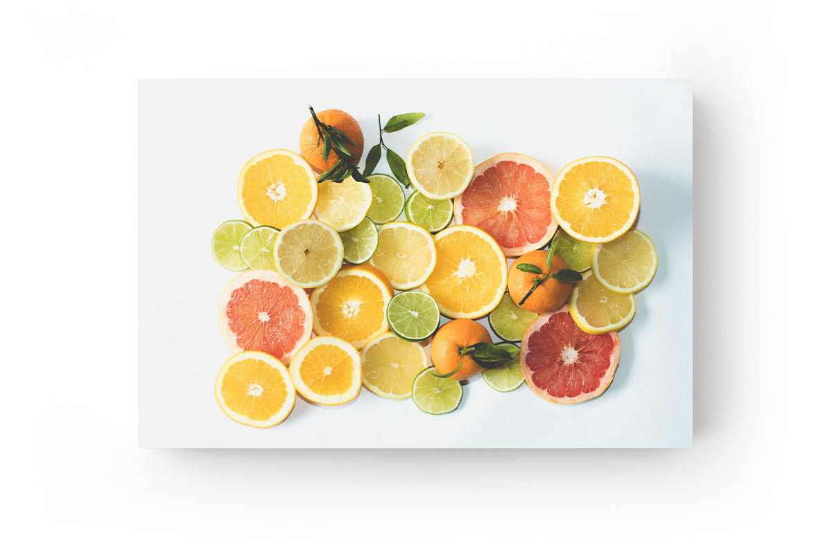 Letisztult citrus mix vászonkép