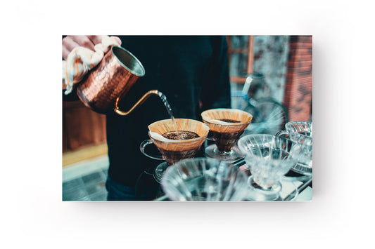 Pour-over kávé vászonkép