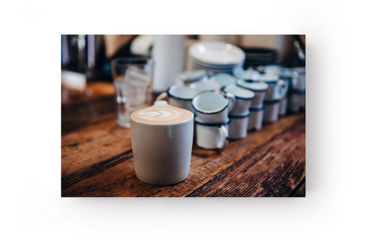 Latte art vászonkép