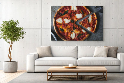 Rusztikus pizza falikép
