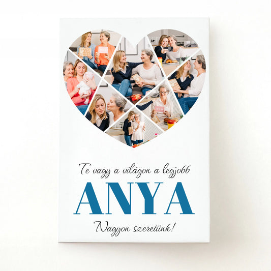 nagyon szeretünk anya vászonkép 1