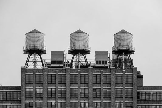 New York (városrészlet) vászonkép